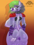 anthro big_breasts breasts butt canid canine canis female five_nights_at_freddy&#039;s five_nights_at_freddy&#039;s:_security_breach hi_res m-47 machine mammal nipples purple_nipples robot roxanne_wolf scottgames solo spread_butt spreading steel_wool_studios wolf