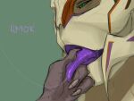 alien bioware bodily_fluids close-up electronic_arts half-closed_eyes linuell mass_effect mouth_shot narrowed_eyes open_mouth saliva saliva_string tongue turian
