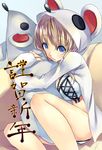  animal_costume animal_ears blue_eyes bra copyright_request holding lingerie mikage_sekizai mouse mouse_costume mouse_ears open_clothes open_shirt shirt sitting solo underwear 