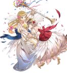  2girls fire_emblem fire_emblem_heroes highres multiple_girls non-web_source official_alternate_costume official_art sharena_(bride)_(fire_emblem) sharena_(fire_emblem) veronica_(bride)_(fire_emblem) veronica_(fire_emblem) 