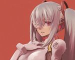  ayanami_rei ayanami_rei_(cosplay) chan_co cosplay eyepatch hatsune_miku neon_genesis_evangelion parody plugsuit red_eyes solo twintails vocaloid 