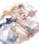  2girls fire_emblem fire_emblem_heroes highres multiple_girls non-web_source official_alternate_costume official_art sharena_(bride)_(fire_emblem) sharena_(fire_emblem) veronica_(bride)_(fire_emblem) veronica_(fire_emblem) 