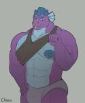 abs absurd_res anthro big_biceps big_bulge big_muscles big_nipples big_pecs body_hair bulge chest_hair chococlass clothed clothing clothing_lift dean_(deminothedragon) digital_media_(artwork) dragon facial_hair facial_piercing grey_hair hair hi_res horn huge_muscles huge_nipples male male/male mature_male muscular muscular_anthro muscular_male mythological_creature mythological_scalie mythology nipple_piercing nipple_ring nipples nose_piercing nose_ring pecs piercing ring_piercing scalie shirt shirt_lift simple_background solo stubble tail tank_top tongue tongue_out topwear underwear