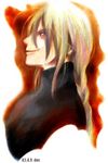  artist_request closed_mouth evil_smile from_side gensou_suikoden gensou_suikoden_iii lips lowres male_focus profile shaded_face smile smirk solo yuber 