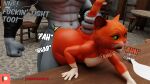  3d_(artwork) abs against_surface anal anal_penetration anthro bent_over beverage big_dom_small_sub bubble_butt butt camseven canid canine canis chair cheek_tuft container counter cup death_(puss_in_boots) death_(valorlynz) dialogue digital_media_(artwork) domestic_cat dominant dreamworks duo facial_tuft felid feline felis fist from_behind_position fur furniture fuzzy glass glass_container glass_cup green_eyes grey_body grey_fur inside looking_pleasured lying male male/male mammal milk moan muscular muscular_anthro muscular_male navel nude on_front open_mouth orange_body orange_fur penetration profanity puss_in_boots_(character) puss_in_boots_(dreamworks) sex size_difference smaller_male spilled_beverage spilled_drink spilled_liquid spilled_milk standing standing_behind table tail tail_grab tail_pull text thick_thighs tuft whiskers wolf 