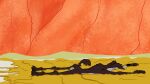  3_toes 4_fingers abstract_background absurd_res anthro arm_tuft back_tuft belly biped black_nose brown_body brown_fur bubble_butt butt butt_tuft calf_tuft canid canine canis canyon claws colored coyote dated detailed digital_drawing_(artwork) digital_media_(artwork) ears_down ears_front ears_over_eyes eyebrows feet finger_claws fingers fist flat_colors forearm_tuft forearms fur grease head_tuft hi_res humanoid_feet leg_tuft looney_tunes lying male mammal nude on_front panicking paws pecs pinup pivoted_ears plantigrade pose raised_tail rear_view redraw ribs shoulder_tuft signature soles solo spine stevethedragon tail tan_belly tan_body tan_eyebrows tan_fur toe_claws toes tuft warner_brothers wide_hips wile_e._coyote 