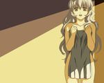  artist_request bangs full_metal_panic! solo teletha_testarossa towel wallpaper 