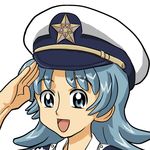  hat highres kasuga_(kasuga39) navy peaked_cap solo uniform wikipe-tan wikipedia 