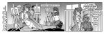 2024 alice_dare anthro brave_new_world_(style_wager) breasts cheek_tuft chest_tuft clothed clothing creating_art dialogue dreamcatcher_(style_wager) english_text eyewear facial_hair facial_tuft female genitals glasses goatee greyscale ground_squirrel groundhog horn human inside jewelry male mammal markings marmot monochrome mustache navel necklace nipples nude open_mouth open_smile painting_(action) pose procyonid pronghorn pussy raccoon ring_(marking) ringed_tail rodent sciurid scut_tail short_tail smile striped_markings striped_tail stripes style_wager tail tail_markings terri_burrows text tuft