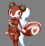  2015 animal_crossing anon anthro breast_grab breasts clitoris damn_lasso_tool duo erection faceless_male female from_behind_position fur hand_on_breast looking_back male male/female mammal nintendo nipples nude open_mouth penis poppy_(animal_crossing) precum pussy pussyjob red_fur rodent sex shirt_down simple_background smile squirrel standing thigh_sex tongue video_games 