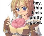  breast_rest breasts comedy funny hunter poring ragnarok_online 