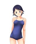  hair_ornament hairclip maria-sama_ga_miteru one-piece_swimsuit solo swimsuit toshifumi yamaguchi_mami 