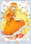  bad_id bad_pixiv_id blonde_hair blue_eyes blush crossdressing dress dress_lift gen_1_pokemon gen_2_pokemon hair_ribbon iku2727 male_focus otoko_no_ko pichu pikachu pokemon pokemon_(anime) pokemon_(classic_anime) pokemon_(creature) ribbon satoko_(pokemon) satoshi_(pokemon) too_many too_many_pikachu 