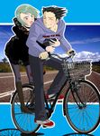  ace_attorney bicycle bike capcom gyakuten_saiban naruhodou_ryuuichi phoenix_wright 