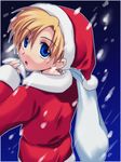  christmas clannad male_focus santa_costume satomi_yoshitaka solo sunohara_youhei 