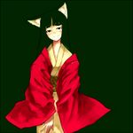  animal_ears fox_ears japanese_clothes kimono lowres original solo sugimoto_gang 