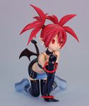  boots bracelet buckle collar disgaea earrings elbow_gloves etna figure flat_chest gloves jewelry makai_senki_disgaea photo pointy_ears red_hair skirt solo tail thighhighs wings 