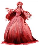  artist_request blood blood_on_face blood_stain code_geass dress euphemia_li_britannia red solo spoilers 