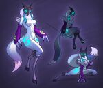 2024 anthro arm_tuft armwear bandai_namco blue_eyes bovid breasts bridal_gauntlets caprine clothing cloven_hooves crossed_legs digimon digimon_(species) dipstick_tail featureless_breasts female fur glowing glowing_eyes glowing_markings hi_res hooves hybrid kindred_(lol) lamb_(lol) league_of_legends mammal markings mask navel neck_tuft renamon riot_games sheep shoulder_tuft sitting solo spacemaxmarine tail tail_markings tencent tuft unguligrade wearing_mask white_body white_fur
