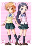  futari_wa_precure hirorin misumi_nagisa precure pretty_cure school_uniform seifuku serafuku yukishiro_honoka 