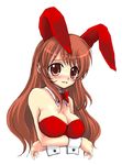  animal_ears asahina_mikuru bunny_ears bunnysuit sakurai_unan solo suzumiya_haruhi_no_yuuutsu 