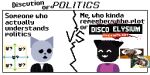  2:1 ambiguous_gender animal_humanoid anonymous_artist digital_media_(artwork) disco_elysium duo english_text felid felid_humanoid feline feline_humanoid harrier_du_bois humanoid kim_kitsuragi mammal mammal_humanoid pixel_(artwork) political_compass politics text 