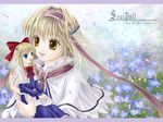  alice_margatroid blonde_hair flower shanghai_doll short_hair solo touhou veil yuki_shuuka 