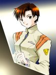  ibuki_maya neon_genesis_evangelion typing uniform 