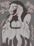 5_toes absurd_res aguai anthro barefoot blush bodily_fluids bound feet female foot_fetish foot_focus haa hi_res humanoid_feet laugh legs_up plantigrade reptile restraints rope scalie si-lee sitting snake soles solo submissive submissive_female tears tickle_torture tickling toe_restraints toes toes_tied tongue tongue_out