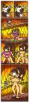 2012 accessory anthro big_breasts black_hair black_tie_(suit) boots breasts canid canine canis claws clothing coat colored comic domestic_cat domestic_dog dr._rabbies(t.u.f.f._puppy) eye_patch eyewear facial_hair felid feline felis finger_claws footwear goatee green_eyes growth_potion growth_sequence hair hair_accessory hairband hi_res high_heeled_boots high_heels macro macro_female madame_catastrophe mammal nickelodeon panties pubes shaded sharp_teeth shinragod shocked shoes suit t.u.f.f._puppy tan_body teeth topwear underwear walkway wardrobe_malfunction