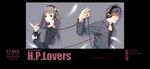  1girl copyright_request feathers headphones ruroo 