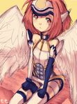  angel_wings cosplay flat_chest fumio_(rsqkr) kos-mos kos-mos_(cosplay) m.o.m.o. short_hair solo wings xenosaga xenosaga_episode_i 
