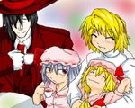  alucard alucard_(hellsing) arcueid_brunestud female flandre_scarlet hellsing lowres remilia_scarlet touhou tsukihime 