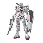  beam_rifle bmwsb0 concept_art earth_federation energy_gun english_commentary gatling_gun gundam gundam_ex gundam_gquuuuuux gundam_requiem_for_vengeance highres logo machinery mecha mecha_focus mobile_suit no_humans original red_eyes redesign robot roundel science_fiction scope shield shoulder_cannon v-fin weapon white_background yamashita_ikuto_(style) 