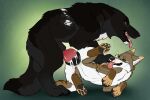  animal_genitalia animal_penis animal_pussy black_body black_fur black_pawpads brown_body brown_fur canid canine canine_genitalia canine_penis canine_pussy duo female female_penetrated feral feral_on_feral feral_penetrated feral_penetrating feral_penetrating_feral front_view fur genitals green_eyes grey_body grey_fur grey_pawpads hi_res killthe_demon knot lying male male/female male_penetrating male_penetrating_female mammal on_side open_mouth pawpads penetration penile penile_penetration penis penis_in_pussy pussy red_tongue sex side_view simple_background tongue tongue_out vaginal vaginal_penetration white_body white_fur yellow_eyes 