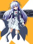  dress fictional_sister gothic long_hair red_eyes rozen_maiden solo suigintou wings 