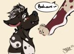 2025 absurd_res anthro arched_soles arm_tuft bedroom_eyes black_claws blush blush_lines brown_body brown_eyes brown_fur canid canine canis cheek_tuft claws demanding demanding_submission demanding_surrender dialog_box dialogue dialogue_box domestic_dog dominant dominant_male duo duo_focus duo_in_panel ears_down elbow_tuft eyebrows facial_tuft fangs feet feet_first feet_up femboy femboy/femboy first_person_view fluffy fluffy_chest fluffy_hair foot_fetish foot_focus fox fur group hair heel hi_res hindpaw hyena looking_up looking_up_at_partner male male/male mammal markings narrowed_eyes neck_tuft pawpads paws pink_pawpads pivoted_ears presenting raised_paw red_spots seductive shaded shibatoast simple_background simple_coloring simple_eyes simple_face simple_nose simple_shading skinny skinny_anthro skinny_male slim slim_anthro slim_male small_waist soles speech_bubble spots spotted_markings submissive submissive_anthro submissive_male submissive_pov tan_paws teasing teasing_feet teasing_with_feet teeth teeth_showing text text_box text_emphasis thick_eyebrows true_fox tuft white_body white_chest white_fur yin_yang
