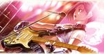  absurd_res belt bob_cut choker flat_chest gloves gothic guitar highres love_plus midriff mino_taro rinko_kobayakawa short_hair wallpaper 