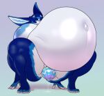 2025 all_fours anthro areola belly big_belly big_breasts blue_areola blue_body blue_fur bodily_fluids breasts egg egg_from_pussy female fur genital_fluids ginormous_belly hi_res huge_belly huge_breasts hyper hyper_belly hyper_pregnancy lagomorph leporid looking_pleasured mammal multicolored_body multicolored_fur navel nude nude_anthro nude_female odisia one_eye_closed oviposition pregnant pregnant_anthro pregnant_female rabbit solo vaginal_fluids white_body white_fur