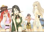 age_difference amitalilly animal_ears ass back beach bike_shorts bikini black_hair bracelet breasts child cleavage cleavage_cutout cyril faulklin file17 flat_chest green_eyes grey_hair hand_on_hip hat hips huge_breasts innertube jewelry leaning_forward long_hair looking_back maebelle pointy_ears red_hair sega shining_(series) shining_force_exa shorts side-tie_bikini silver_hair staff swimsuit sword tail tankini toma_(shining_force_exa) twintails u_(the_unko) weapon white_hair 