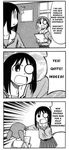  azumanga_daiou comic kasuga_ayumu mihama_chiyo monochrome peter_beck_edit what 