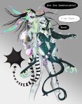 absurd_res alien anthro areola arm_tattoo arm_tuft asian_mythology balls belly_fluff black_arms black_body black_fur black_hair black_hands black_nipples black_palms black_pubes black_speech_bubble black_tail blue_pawpads breasts butt circle_eyebrows claws clitoris colored demon dialogue digital_drawing_(artwork) digital_media_(artwork) duo ear_piercing east_asian_mythology elbow_tuft english_description english_text erection eye_bags eye_contact eyebrow_piercing eyebrows eyelashes facial_hair facial_piercing fangs feet female finger_claws fingers fluffy fluffy_pubes fluffy_pussy fur genital_piercing genitals gradient_background gradient_penis green_clitoris green_fingers green_pussy green_tentacles grey_arms grey_background grey_body grey_ears grey_horn grey_mouth grey_skin hair hakujya_(plentyofsoup) hands_under_legs head_tentacle hi_res hindpaw holding_partner horn humanoid humanoid_genitalia humanoid_penis japanese_mythology leaves_on_body legs_in_air lip_piercing long_tail looking_at_another looking_at_partner looking_back looking_back_at_another looking_back_at_partner looking_down_at_partner looking_up male male/female male_penetrating mammal maomao_(plentyofsoup) markings mole_(marking) multicolored_body multicolored_fur multicolored_hair mythology neck_stripes nervous nipples nude oni open_mouth pawpads paws penetration penis penis_piercing piercing plentyofsoup pointy_ears pubes purple_balls pussy rainbow_hair scrotum_piercing sex shaded sideburns simple_background small_breasts snake_tattoo snakebite_piercing sparkles speech_bubble spike_piercing spiked_tail spiked_tentacles spikes spikes_(anatomy) spiral_eyes striped_genitalia striped_legs striped_markings striped_penis striped_tail stripes swirl_pattern swirls tail tail_markings tattoo teeth tentacles text thick_thighs trans_(lore) trans_woman_(lore) tuft unusual_anatomy unusual_arms unusual_clitoris unusual_genitalia unusual_tail vaginal vaginal_penetration white_breasts white_chest white_hair white_paws white_speech_bubble white_text wild_hair yokai
