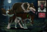 2025 anatomically_correct anatomically_correct_genitalia anatomically_correct_penis anatomically_correct_pussy animal_genitalia animal_penis animal_pussy balls black_pussy bodily_fluids brown_body brown_fur canid canine canine_genitalia canine_penis canine_pussy canis claws collar cum cum_in_pussy cum_inside cumshot digital_media_(artwork) doggystyle domestic_dog duo ejaculation erection fangs female female_feral female_penetrated feral feral_on_feral feral_penetrated feral_penetrating feral_penetrating_feral from_behind_position full_moon fur genital_fluids genitals german_shepherd green_balls green_sheath grey_balls grey_sheath herding_dog hi_res hip_grab impregnation knot knot_root knotted_penis knotting male male/female male_feral male_penetrating male_penetrating_female mammal mating_grip moon mounting multiple_ova nature night outside ovum pastoral_dog penetration penile penile_penetration penis penis_in_pussy pink_tongue plant pussy red_penis sex sheath sheppermint sperm_cell submissive submissive_female tan_balls tan_sheath teeth toe_claws tongue tongue_out tree truegrave9 vaginal vaginal_knotting vaginal_penetration vaginal_tugging wolf