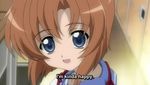  fansub happy higurashi_no_naku_koro_ni rope ryuuguu_rena screencap solo subtitled 