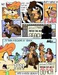 anthro antlers beach bear belly big_belly breasts brown_body brown_fur brush butt canid canine canis clothing comic convenient_censorship deer dialogue domestic_dog elderly elderly_male english_text female fur group hair hair_censor hair_covering_breasts hairy hairy_body hat hat_only headgear headgear_only headwear headwear_only hi_res horn male mammal markings mostly_nude multi_nipple murid murine nipples nude nude_beach open_mouth orange_hair outside overweight overweight_anthro overweight_female paint_bucket paintbrush procyonid purple_hair raccoon rat reptile rodent sand scalie sea seaside shocked sign signature sky smile speech_bubble spots spotted_markings swimwear tail text topwear turtle vandalism vicky_(why2kz) water why2kz wrinkles yellow_body yellow_fur