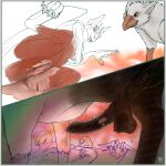 avian big_penis bodily_fluids buck_hippogriff cinos_ruddertail cormac_(artist) cum cum_everywhere cum_on_body cum_on_ground cum_on_self dragon european_mythology feral genital_fluids genitals genitals_shrinking greek_mythology hi_res hippogriff huge_penis kaz_(thegrandpuppeteer) male male/male messy musk musk_clouds musky_balls musky_penis mythological_avian mythological_creature mythological_scalie mythology penis penis_shrinking scalie slit_play