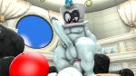 16:9 4k absurd_res anal anthro balls belly big_balls big_penis blue_hair bodily_fluids bonneter cappy_(mario) clothing cowgirl_position dinosaur duo for_a_head from_front_position genitals ghost hair hand_on_own_penis hand_on_penis hat headgear headwear hi_res huge_balls huge_penis humanoid humanoid_genitalia humanoid_penis hyper hyper_genitalia hyper_long_penis hyper_penis lizard logdoesrenders male male/male mario_bros mariyoshi_(logdoesrenders) masturbation moobs narrowed_eyes nintendo nipples object_head on_bottom on_top penis prehistoric_species red_eyes red_yoshi reptile scalie sex slightly_chubby solo solo_focus spirit squint super_mario_odyssey teapot_(body_type) thick_thighs white_body white_penis widescreen yoshi