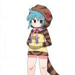1:1 2022 4_eyes animal_humanoid animated asian_clothing asian_mythology bent_legs big_tail blue_clothing blue_hair blue_panties blue_underwear bottomwear breasts brown_eyes calm clothed clothing cryptid digital_media_(artwork) east_asian_clothing east_asian_mythology exposed_leg eyebrow_through_hair eyebrows female flashing flashing_panties footwear geta hair hand_in_pocket hands_in_both_pockets hoodie humanoid japanese_clothing japanese_description japanese_mythology kemono_friends kick legs_up living_tail looking_at_viewer loop markings midair mouth_closed movement moving multi_eye multicolored_hoodie multicolored_ribbon mythological_creature mythological_scalie mythology panties pantsless panty_peek panty_shot pattern_bottomwear pattern_clothing pattern_hoodie pattern_panties pattern_topwear pattern_underwear pink_bow pockets red_eyes reptile reptile_humanoid roundhouse_kick sandals scalie scalie_humanoid shaded shoe_laces shoes short_playtime simple_background snake snake_hood snake_humanoid snake_tail solo striped_bottomwear striped_clothing striped_hoodie striped_markings striped_panties striped_tail striped_topwear striped_underwear stripes tail tail_markings tan_clothing tan_hoodie tan_topwear thick_tail tontaro topwear translucent translucent_hair tsuchinoko tsuchinoko_(kemono_friends) underwear unusual_anatomy unusual_clothing unusual_tail waving_tail white_background white_clothing white_panties white_underwear yokai