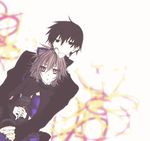  black_cat cat couple darker_than_black hei hug mao mao_(darker_than_black) yin 