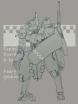  gundam highres machinery mecha mecha_focus mobile_suit no_humans robot science_fiction simple_background vtolairmail weapon 